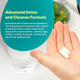 15 Day Liver Cleanse - Gut and Cholesterol Support | Caffeine Free, NON GMO and Gluten-Free | Korean Herbs 15-in-1 Advanced Formula with Milk Thistle, Turmeric, Dandelion and B Vitamins | Vegan and Plant-Based | 2 Servings = 4 Capsules Daily
