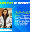 Doctor testimonial from Elizabeth J. Kim, PhD, endorsing The Plug liver health drink