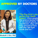 Doctor testimonial from Elizabeth J. Kim, PhD, endorsing The Plug liver health drink as doctor-approved liver support