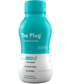The Plug hangover cure drink bottle labeled Last Shot of the Night, plant-based with no added sugar and no caffeine