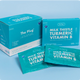 The Plug Milk Thistle Turmeric Vitamin B liver support supplement boxes and packets